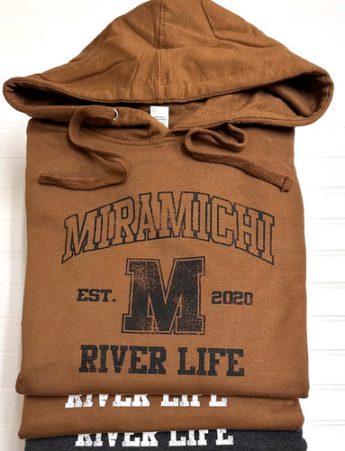 MRL Logo Unisex Hoodie - CARHARTT BROWN