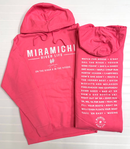 MRL SAYINGS Unisex Hoodie - HOT PINK