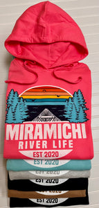 MRL Canoe Unisex Hoodie - HOT PINK