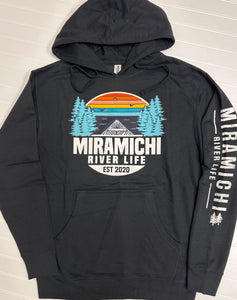 MRL Canoe Unisex Hoodie - BLACK