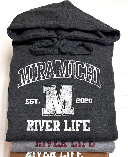 MRL Logo Unisex Hoodie - CHARCOAL GREY