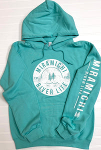 MRL Circle Logo Unisex Hoodie - MINT GREEN