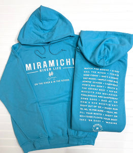 MRL SAYINGS Unisex Hoodie - AQUA BLUE