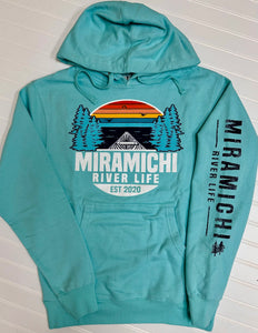 MRL Canoe Unisex Hoodie - AQUA