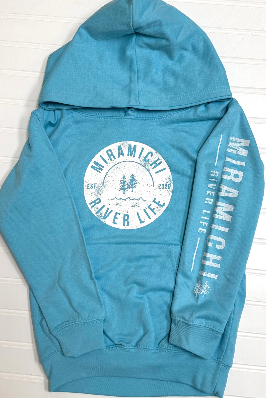 MRL KIDS Unisex Hoodie - AQUA BLUE