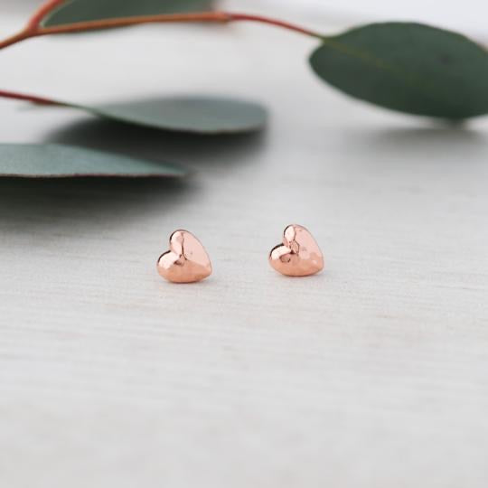 Glee - I Adore You Studs, Rose Gold